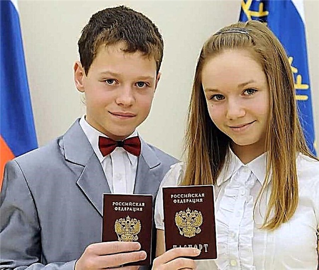  Registration of a passport for a child through 