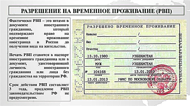  Application for the extension of the temporary residence permit in Russia