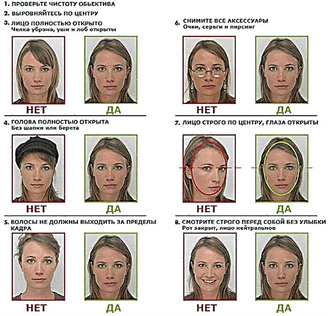 Az orosz tartózkodási engedélyhez szükséges képekre vonatkozó követelmények