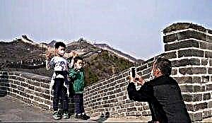 A kínai nagy fal részben megnyílt a látogatók előtt