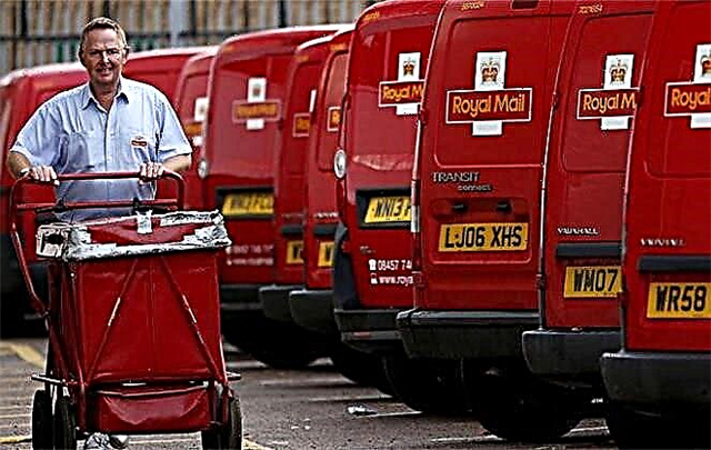 Kaip veikia JK pašto tarnyba