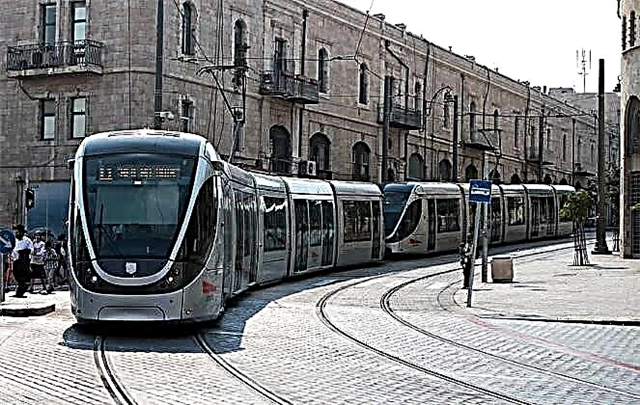 Kā transports darbojas Jeruzalemē