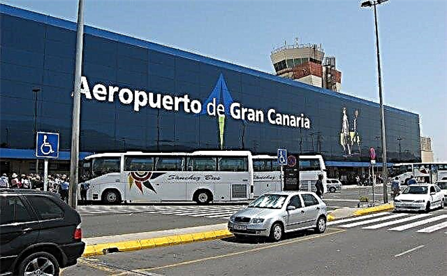 Letališče Las Palmas de Gran Canaria na Kanarskih otokih