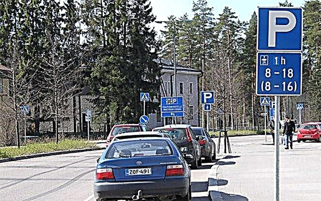 Hur man parkerar korrekt i Finland
