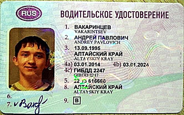 In which countries the Russian driver's license is valid