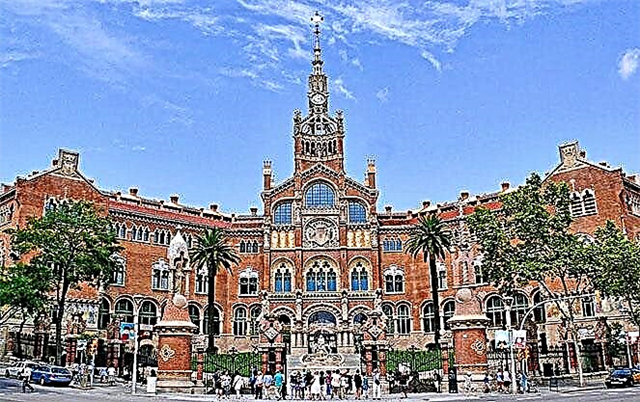 Hospital Sant Pau - una specie di mini-città a Barcellona