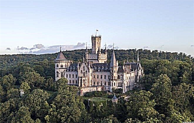 Neo-Gothic pearl of Germany - Marienburg castle in Saxony