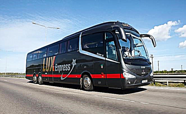 Bus travel with Lux Express