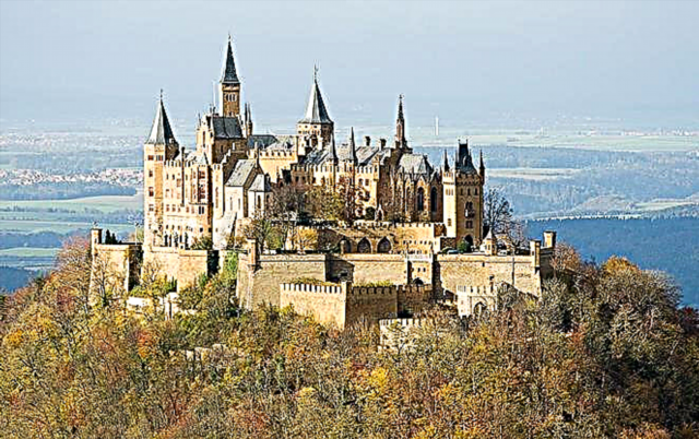 Hohenzollern - a unique castle in Germany