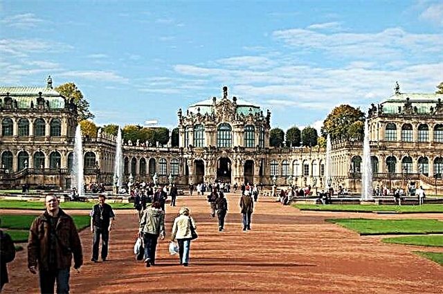 Zwinger in Dresden - a Baroque monument of Germany