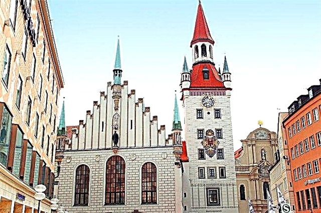Slikovita stara gradska vijećnica u Münchenu