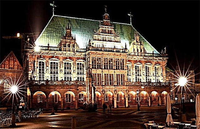 Bremen Town Hall - the famous symbol of the city