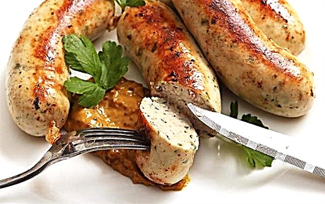 German delicacy - Bavarian sausages