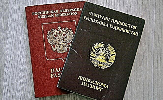 What are the features of dual citizenship of Russia and Tajikistan