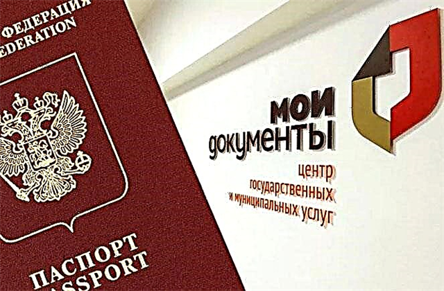 The procedure for obtaining a passport through a multifunctional center in 2021